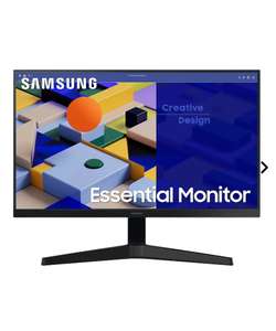 Monitor - Samsung Monitor Essential LS24C310EAUXEN, 24", Full-HD, IPS, 5 ms, 75Hz, Negro [Desde APP]