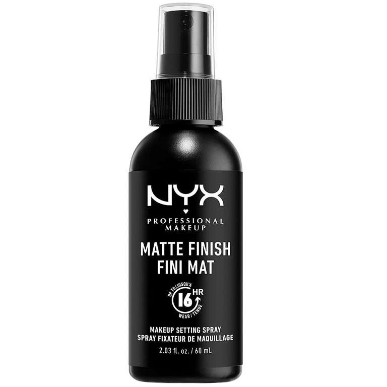 NYX一 Professional Makeup Spray fijador Makeup Setting Spray, Larga duración, Ligero, Fórmula vegana, Acabado Matte, 60 ml