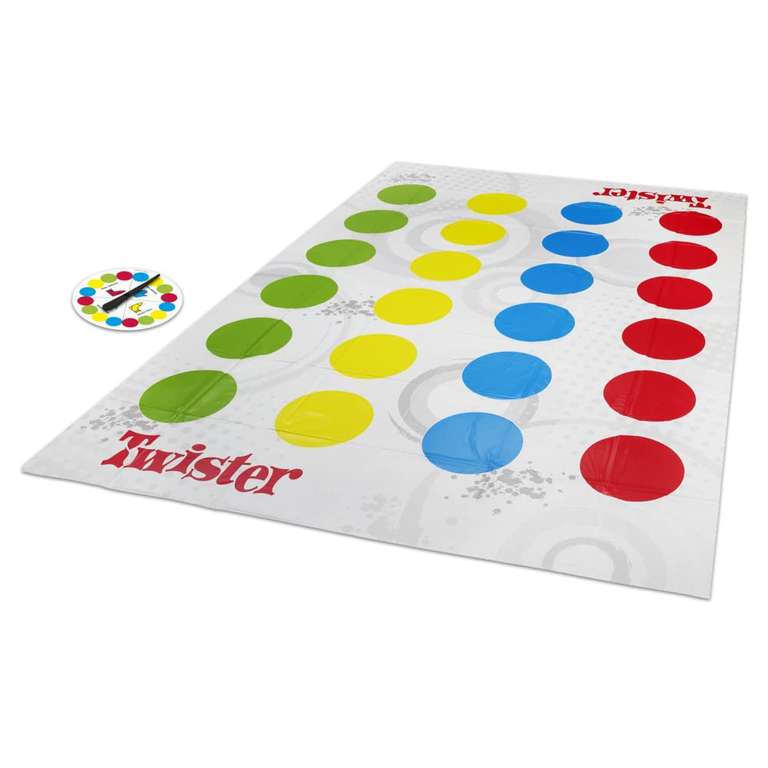 Hasbro Gaming- Twister (Juego en Caja versión 2020 en Español), Individual, Multicolor, 3