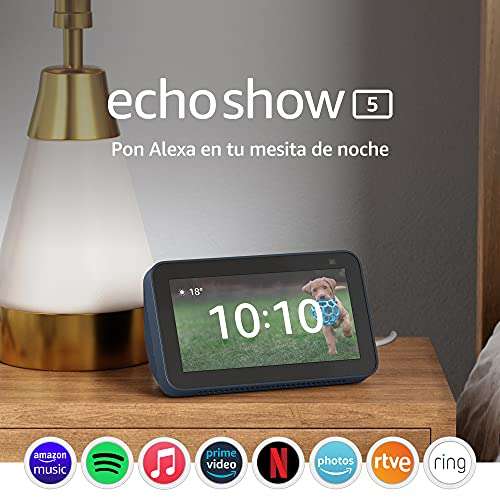 Echo Show 5 (2.ª generación, modelo de 2021) azul o negro