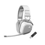 Corsair HS80 MAX Wireless Auriculares para Juegos Multiplataforma con Bluetooth – Dolby Atmos – Micrófono de Calidad Broadcast
