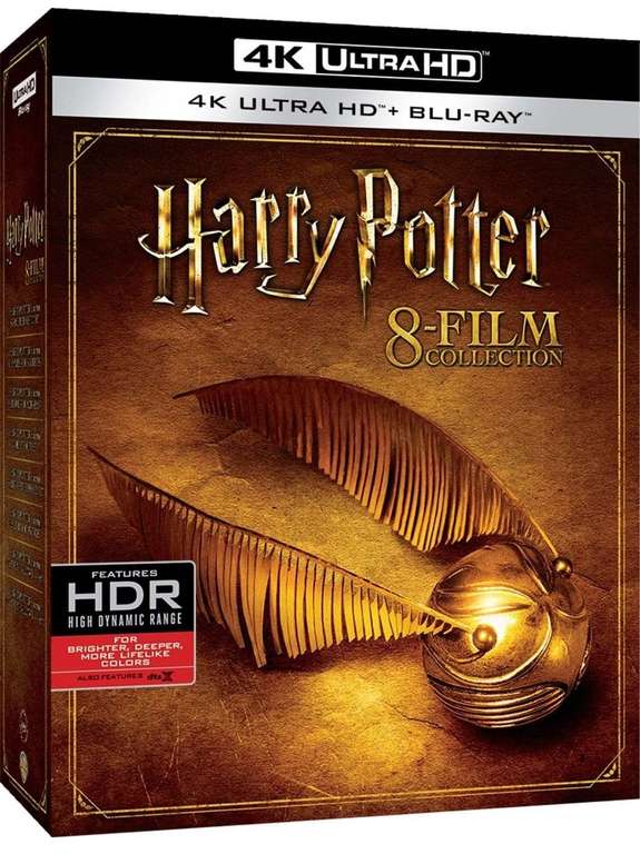 Harry Potter - 8 Film Collection (8 Blu-Ray 4K Ultra-HD+8 Blu-Ray)