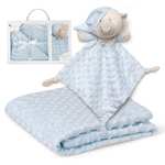 Interbaby - Manta Bebe Recien Nacido + Doudou Bebe