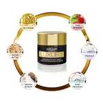 Postquam - Crema de Noche Luxury Gold | Crema Hidratante con Acido Hialuronico y Oro Coloidal - 50 Ml