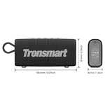 Tronsmart Trip, Altavoz Portatil Bluetooth 5.3, IPX7, Micrófono, True Wireless Stereo y Asistente de Voz, 20H de Reproducción, 10W