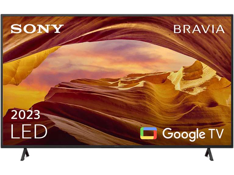 TV LED 75" - Sony BRAVIA 75X75WL, 4K HDR, Smart TV (Google TV), Google Assistant, Alexa, Siri, Bluetooth, Chromecast, Eco, BRAVIA Core