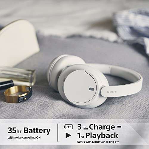 Sony WH-CH720N Auriculares Bluetooth, con Noise Cancelling, 35 Horas de Autonomía y Carga Rapida