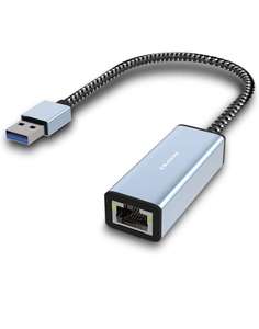 Adaptador USB 3.0 a Ethernet, USB a RJ45 10/100/1000