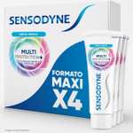 Sensodyne Pasta de Dientes Multiprotección Protección Frente a la Sensibilidad Dental + Cuidado Diario, Pack 4x75 ml