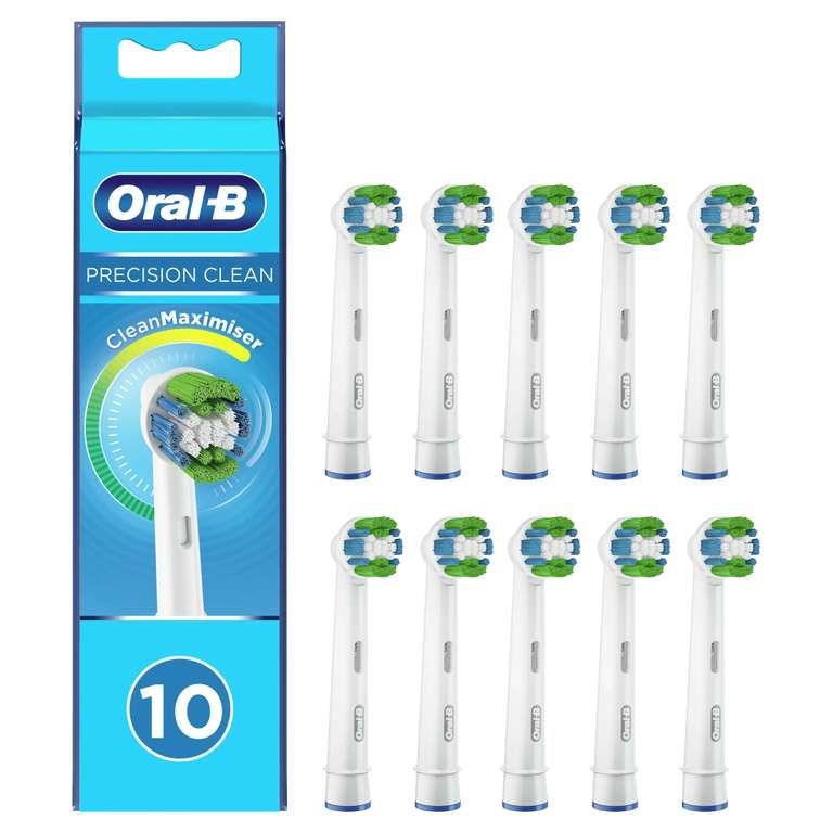 Pack 10 recambios Oral-B Precision Clean