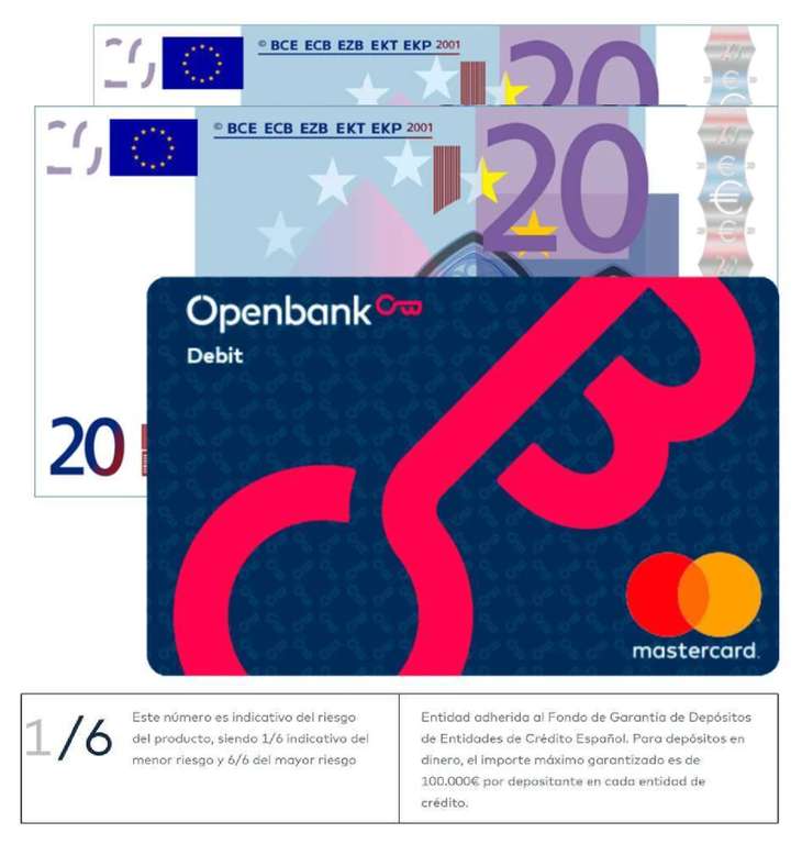 Consigue 40 € al abrir una Cuenta Corriente Open de Openbank sin comisiones (0 % TAE*)