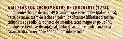 3x Fontaneda Yayitas Galletas con Pepitas de Chocolate y Cacao 250g. 1'49€/ud