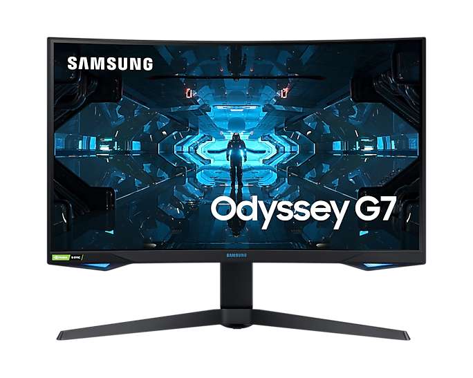 Monitor Gaming curvo 27" Odyssey G7 LC27G73TQSR [ESTUDIANTES]