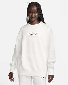 Nike Sportswear Phoenix Fleece Sudadera de chándal de cuello redondo oversize - Mujer