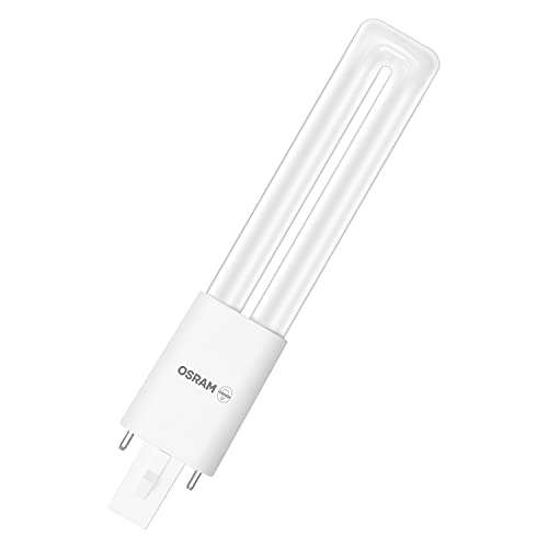 OSRAM Lámpara LED DULUX S9 para casquillo G23, 4,5 vatios,450 lúmenes, blanco cálido (3000K),sustituye a la lámpara Dulux convencional de 9W