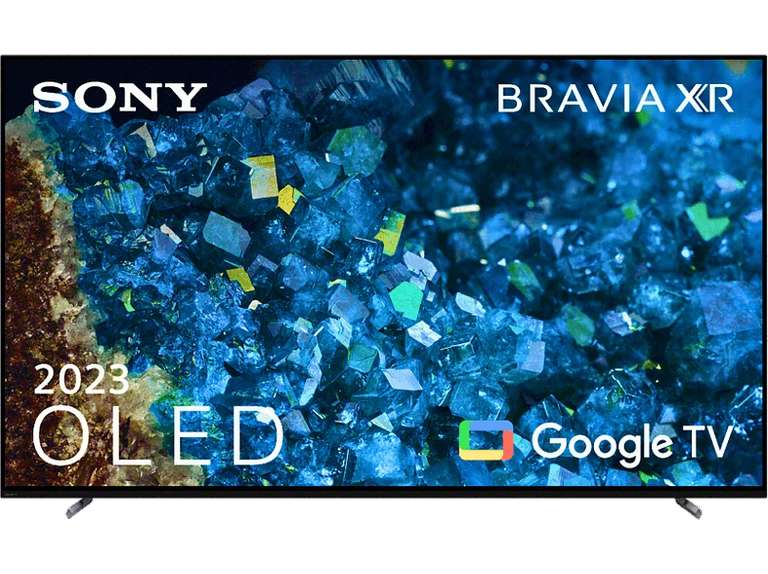 TV OLED 55" - Sony BRAVIA XR 55A80L, 4K HDR 120, HDMI 2.1 Perfecto PS5, Smart TV (Google TV), Alexa, Siri, Bluetooth, Chromecast, Eco