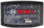 Bosch Professionnal Set de 32 unidades Punta atornillar Extra Hard (Cruceta,Pozidriv,T-,Hex-,TH-,S-Bit,Accesorios taladros y atornilladores