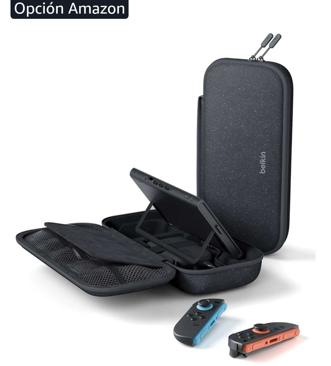Belkin Gaming Funda con Batería Externa 10000 mAh Nintendo Switch 2 Carbón 32€ usando como nuevo. Y nuevo 47€ en 3 colores.