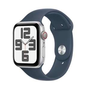 Apple Watch SE, GPS, 40 mm, Caja de aluminio, Vidrio delantero Ion-X, Correa deportiva