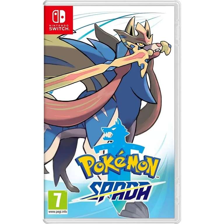 Pokémon Espada para Nintendo Switch PAL EU (31,49€ para nuevos miembros)