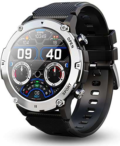 Flojamente baloncesto tenedor Reloj Inteligente Hombre ANSUNG, Smartwatch con función de Llamadas »  Chollometro