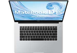 Portátil - Huawei MateBook D 15, 15.6 " Full-HD, AMD Ryzen 5 3500U, 8 GB , 256 GB SSD, W10 Home, Plata