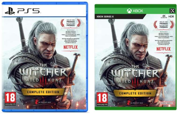 The Witcher 3: Wild Hunt Complete Edition para Xbox Series X y PS5 // Nintendo Switch a 21,99€ en Descripción