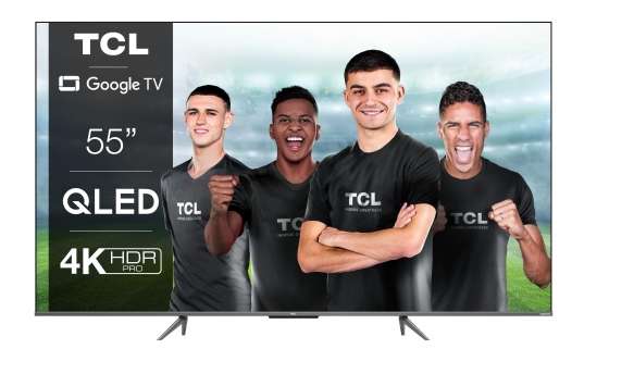 TV QLED 139,7 cm (55") TCL 55C635, 4K UHD, Smart TV