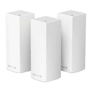 Linksys WHW0303 Velop sistema de mesh Wi-Fi tribanda (router/extensor WiFi AC2200, 525 m², 3 nodos) Blanco