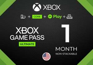 Xbox Game Pass Ultimate - 1 Month Non-Stackable - UNITED STATES