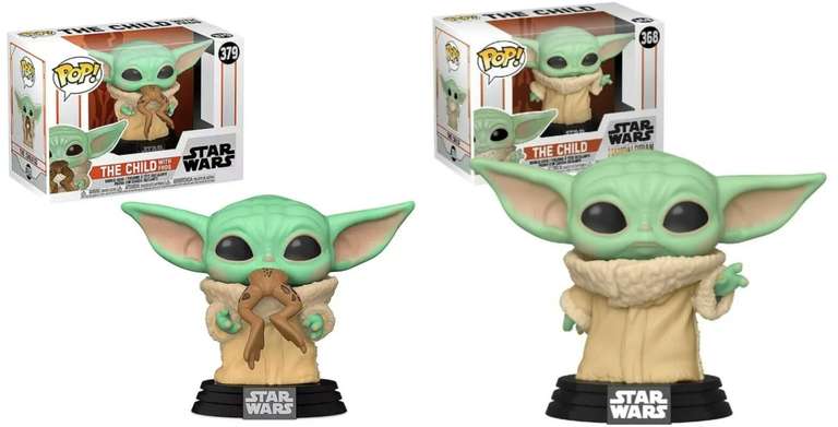 Funko Pop The Mandalorian a 7,10€ - Baby Yoda // The Child With Frog The Mandalorian a 7,79€