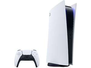 Consola - Sony PlayStation 5 Digital Edition, 825 GB, 4K, 1 mando, Chasis C, Blanco