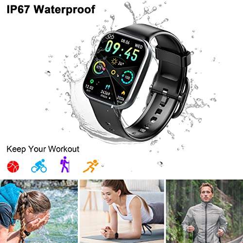 Smartwatch con Pulsómetro para Android iOS 2024