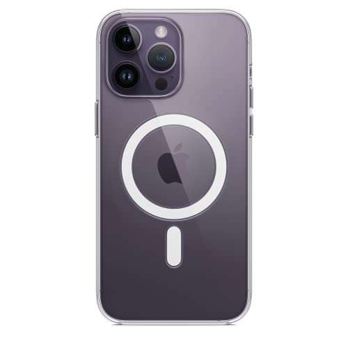 Apple Funda Transparente con MagSafe para el iPhone 14 Pro MAX (Reaco, precio al tramitar)