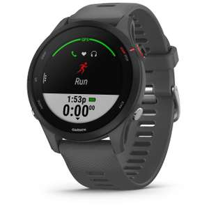 Garmin Forerunner 255, Reloj Inteligente para Correr con GPS, Garmin Pay, Autonomía de hasta 14 Días, Gris Pizarra