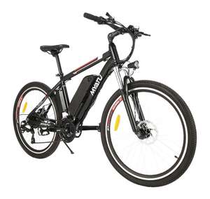 Bicicleta eléctrica , motor de 250 W, batería de 36 V, 12.5 Ah, velocidad máxima de 25 km/h, alcance de 50 millas, Shimano de 21 velocidades