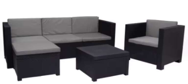 SP Berner - Set MANHATTAN [Sofá 3 Plazas + Sillón + Pouf + Mesa] [171,60€ NUEVO USUARIO]