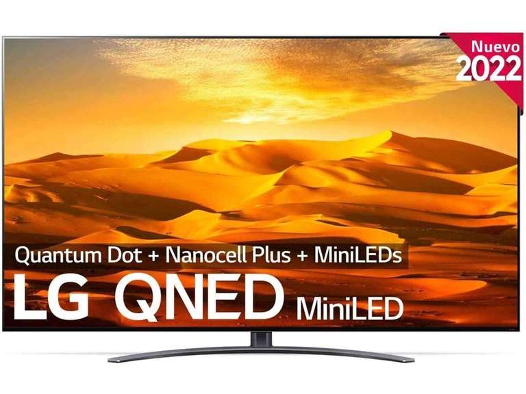 TV LG 75QNED916QA (QNED Mini LED - 75'') Cashback LG 200€ - Se queda en  1599€ » Chollometro