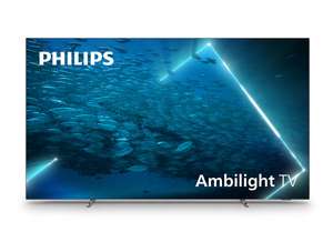 TV OLED 55" - Philips 55OLED707 (2022) - 4K@120Hz, Android TV 11, 2xHDMI 2.1, HDR10+ & Dolby Vision, DTS & Atmos, Ambilight 3 lados