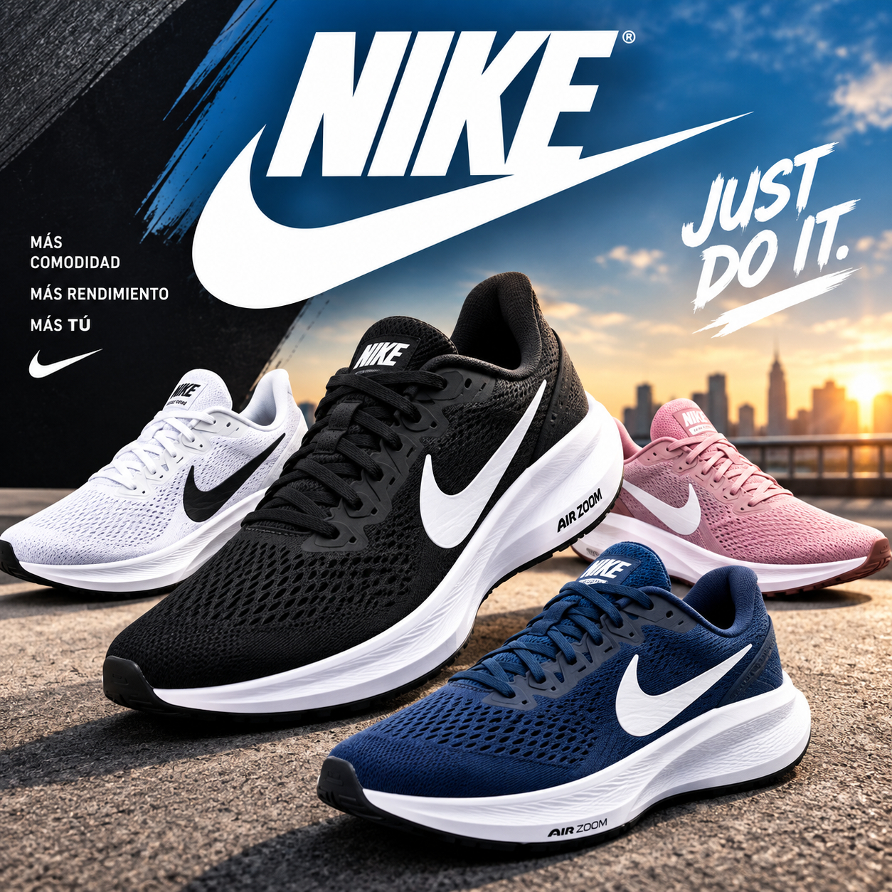 Ofertas Zapatillas NIKE hasta 40% (recogida gratis en tienda)