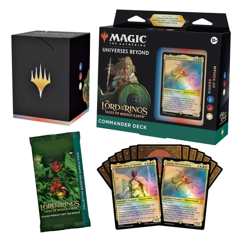 Magic: The Gathering The Lord of The Rings: Tales of Middle-Earth Commander Deck - Riders of Rohan
