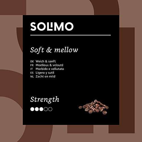 Marca Amazon - Solimo Café en grano 100 % Arabica, 1 kg - Certificado por Rainforest Alliance