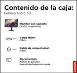 Lenovo G27c-30 - Monitor Gaming Curvo con EyeSafe, 27'' FHD ,VA, 165Hz