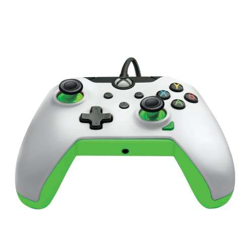 PDP Wired mando Neon White for Xbox Series X|S,
