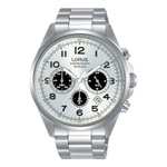 Lorus Reloj analógico de Cuarzo para Hombre con Correa de Metal RT307KX9, Plata, Pulsera
