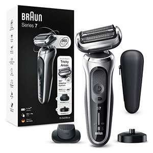 Braun Series 7 Afeitadora Eléctrica Hombre, Máquina de Afeitar Barba de Láminas con Recortadora de Precisión y Tecnología AutoSense