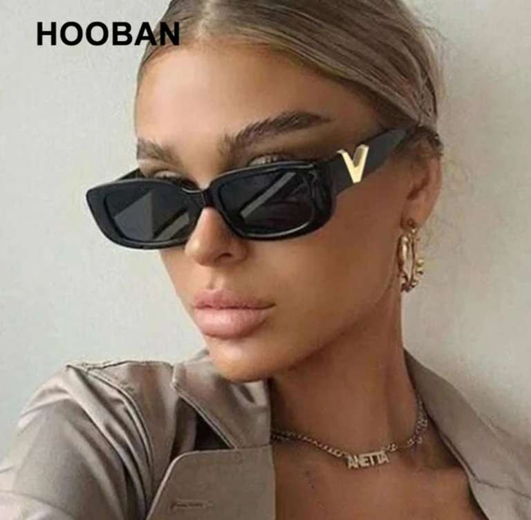 HOOBAN-gafas de sol con forma de ojo de gato