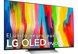 TV OLED 77" - LG OLED77C25LB, UHD 4K, Procesador α9 Gen5 AI Processor 4K, Smart TV, DVB-T2 (H.265), Blanco