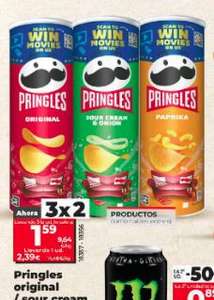 Pringles 3x2 (1,59 c/u).