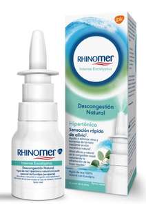 Rhinomer Spray Nasal Descongestionante Intenso Eucalipto, Para Adultos y Niños a Partir de 6 Años, 20 ml (compra recurrente)